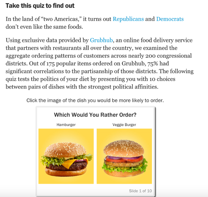 Grubhub Quiz