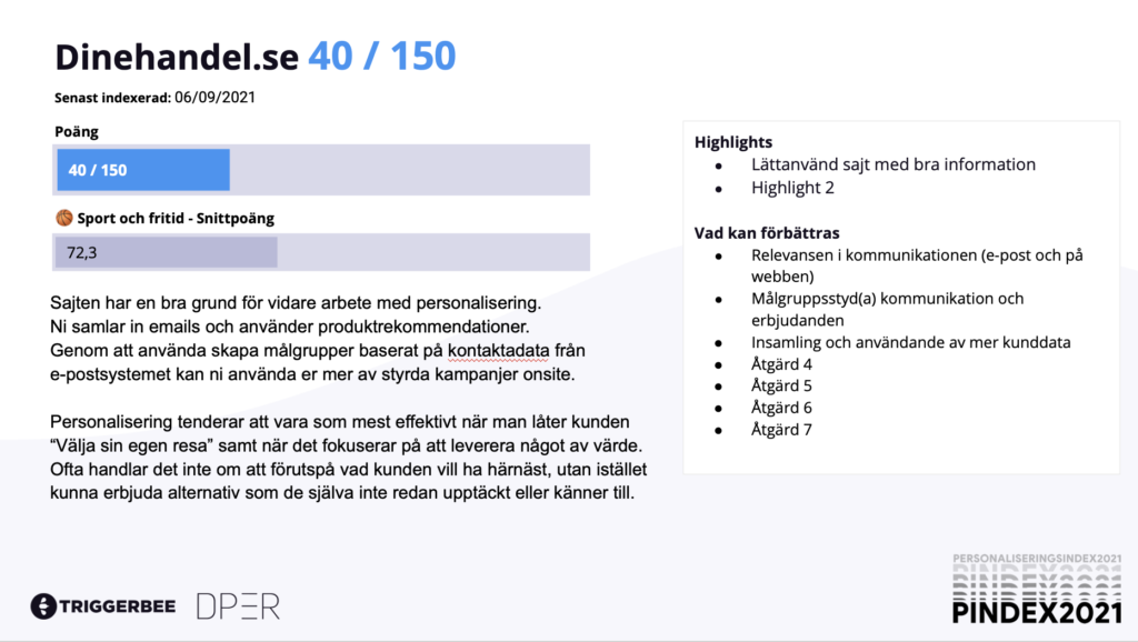Personlig Analys