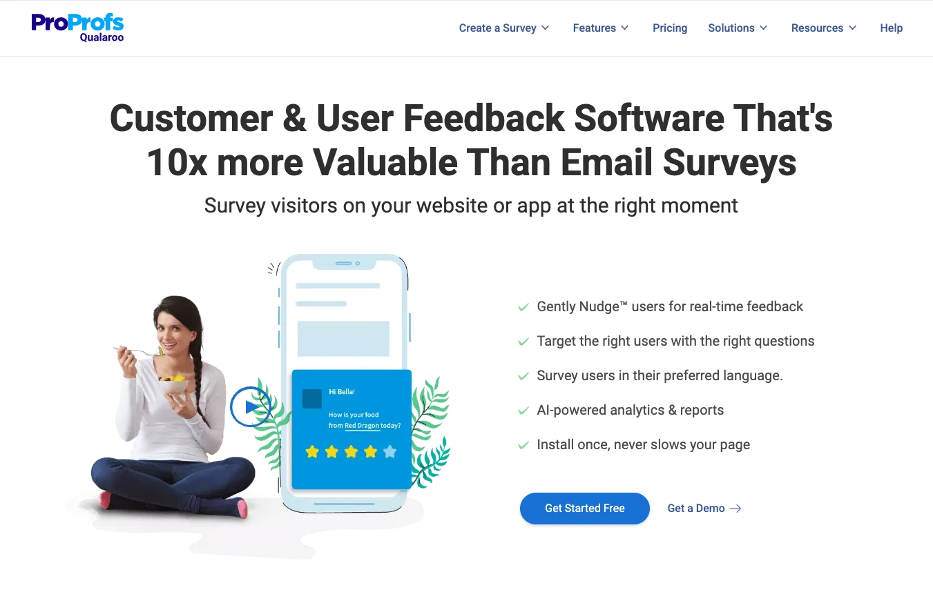 ProProfs homepage