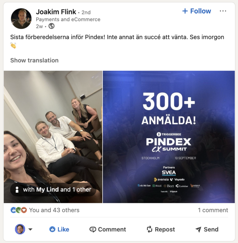 PINDEX / CX Summit